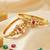 Gold laxmi temple ad bangle pink green