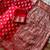 Red Color hand work khatli cutdana on pallu Silk Saree