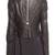 Women's lambskin leather jacket black real leather zipper jacket