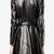 Women’s black lambskin real leather peplum biker jacket