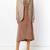 Women’s beige real lambskin leather long blazer jacket