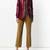 Women’s burgundy real leather blazer jacket classic button front coat
