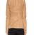 Women’s beige suede blazer jacket lace-up detail slim fit elegant formal wear