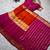 Pink Color  Zip And Go Saree  Silk Weaving  Saree