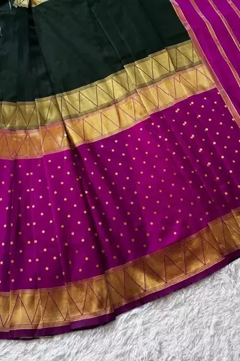  Rani Pink Color  Zip And Go Saree  Silk Weaving  Saree