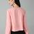 Baby pink bell sleeve top