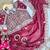 Maroon Color embroidery sequence work Silk Saree