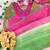 Parrot Green Color hand work khatli cutdana moti work Silk Saree