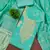 Premium sea green heavy zari woven unstitched salwar suit with dupatta