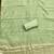 Elegant light green woven zari unstitched salwar suit with dupatta