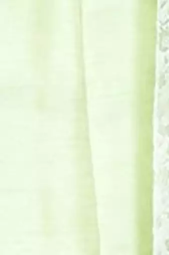 Sea green front open pattern design with detached inside sleeveless jacket indo western