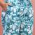 Women light blue cotton floral printed co ord sets stitched