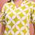 Women parrot green cotton floral printed co ord sets stitched