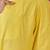 Women yellow  pure cotton embroidered kurta set