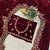 Women maroon embroidered 9000 velvet saree