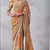 Multicolor geometric print saree