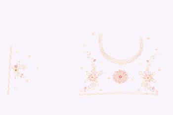 White sequin zari resham embroidery work net saree sari for women 5