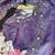 Purple Color hand khatli And cutdana butta and heavy border aarco Silk Saree