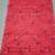  Red Color digital prints flower and hand cutdana work art silk saree