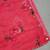  Red Color digital prints flower and hand cutdana work art silk saree