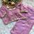 Lavender Color embroidery beats work Silk Saree