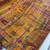Mustard Color Zari weaving work Viscos silk  Saree