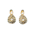 Kundan polki necklace set with matching earrings bridal wear