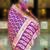 Pink embroidered saree