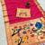 Pink faux banarasi silk saree with paithani rich weaved pallu and blouse