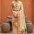 White faux banarasi silk saree with paithani rich weaved pallu and blouse