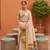 White faux banarasi silk saree with paithani rich weaved pallu and blouse