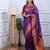 wine art silk woven art-silk-sarees