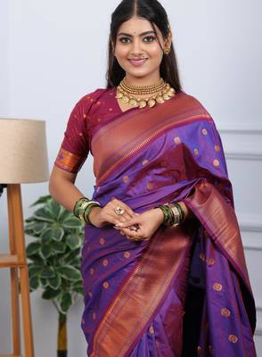 wine art silk woven art-silk-sarees 4