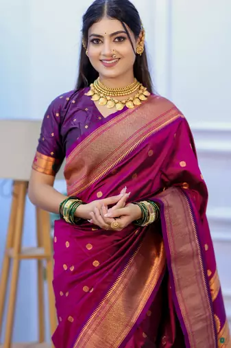 rani pink art silk woven art-silk-sarees