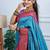 sea green art silk woven art-silk-sarees