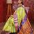 parrot green art silk woven art-silk-sarees