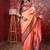 peach art silk woven art-silk-sarees