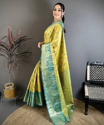 yellow art silk woven art-silk-sarees 2