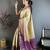 light golden art silk woven art-silk-sarees