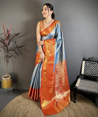 green art silk woven art-silk-sarees 2