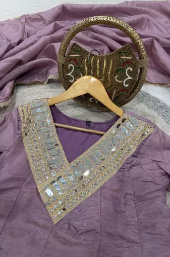 LavandER SILK BLEND FLARED PLAZZO set