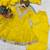 Yellow kurta pant set