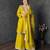 Yellow kurta pant set