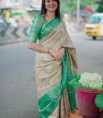 light golden art silk woven art-silk-sarees