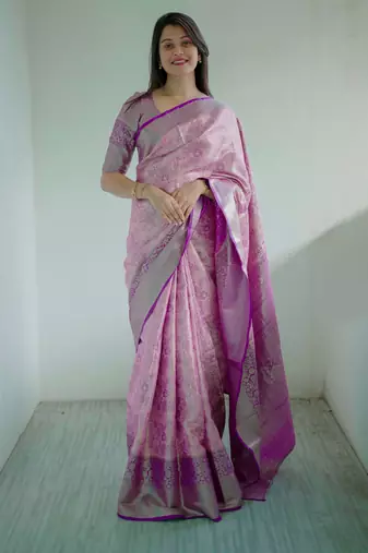 light pink art silk woven art-silk-sarees