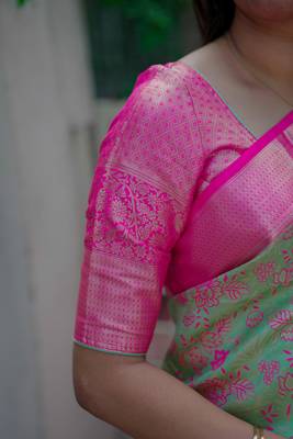 green art silk woven art-silk-sarees 5