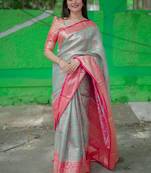 light sky blue art silk woven art-silk-sarees