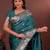 green art silk woven art-silk-sarees