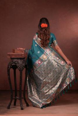 green art silk woven art-silk-sarees 4
