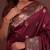 maroon art silk woven art-silk-sarees